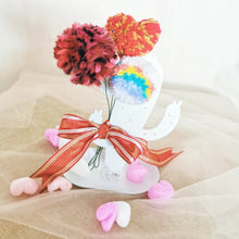 Load image into Gallery viewer, Everlasting Hearty Rainbow Pomz Blooms of 3s