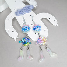 Load image into Gallery viewer, Doodles come alive Floflo doggy and girl walking on air