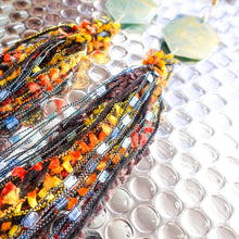 Load image into Gallery viewer, Let's Gogh Wheatfield with textured tassels all the way