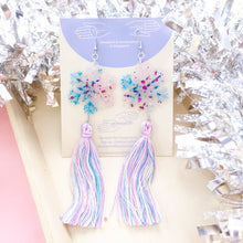 Load image into Gallery viewer, Dreams do come true Snowflakey Tassels all the way