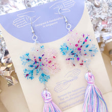 Load image into Gallery viewer, Dreams do come true Snowflakey Tassels all the way