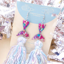 Load image into Gallery viewer, Dreams do come true Mermaid textured Tassels all the way