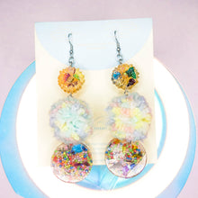Load image into Gallery viewer, Dreams you wish floral magical gems pompom