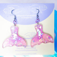 Load image into Gallery viewer, Dreams you wish holographic mermaid tail