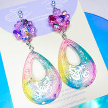Load image into Gallery viewer, Dreams you wish floral holographic butterfly