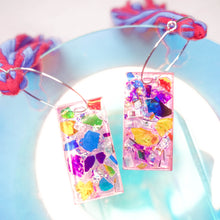 Load image into Gallery viewer, Dreams you wish 4 ways hooped magical gems tassels