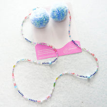 Load image into Gallery viewer, Dreams you wish 2.0 - 4 in 1 mask chain with waves pomz