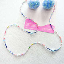 Load image into Gallery viewer, Dreams you wish 2.0 - 4 in 1 mask chain with waves pomz