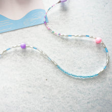 Load image into Gallery viewer, Dreams you wish 2.0 - 4 in 1 mask chain with speckled pomz