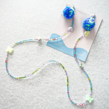 Load image into Gallery viewer, Dreams you wish 2.0 - 4 in 1 mask chain with seaside pomz