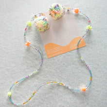 Load image into Gallery viewer, Dreams you wish 2.0 - 4 in 1 mask chain with sunrise pomz