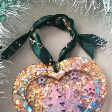 Load image into Gallery viewer, Jolly Hearty Festive Ornament/ Decorative