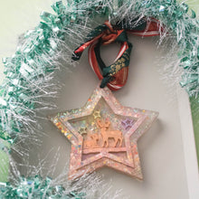 Load image into Gallery viewer, Jolly Starry Festive Ornament/ Decorative