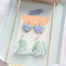 Load image into Gallery viewer, Mix & Match Big sequins Hearty Tassels