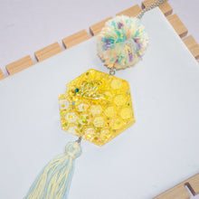 Load image into Gallery viewer, Buzzing bees with pomz and tassels