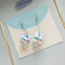 Load image into Gallery viewer, Mix & Match Chained Square Dangle