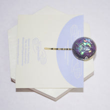 Load image into Gallery viewer, Purple planet Hair Clip