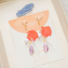 Load image into Gallery viewer, Oxpicious Bloops Heart Stud Dainty Dangles