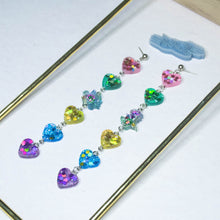 Load image into Gallery viewer, Dino-Mite Ball Stud Heart Chain Dino Longies