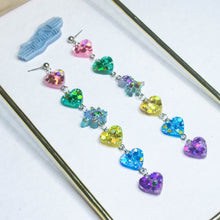 Load image into Gallery viewer, Dino-Mite Ball Stud Heart Chain Dino Longies