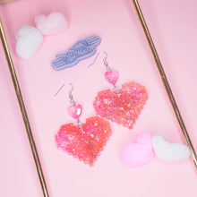 Load image into Gallery viewer, Spread Love Beaded Teething Heart
