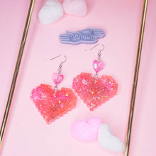 Load image into Gallery viewer, Spread Love Beaded Teething Heart