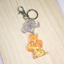 Load image into Gallery viewer, Cloudy Sully bag charm
