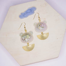 Load image into Gallery viewer, Pastel Days Bearby with Fan apron