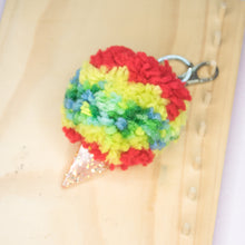 Load image into Gallery viewer, Christmas Pizza pomz bag charm