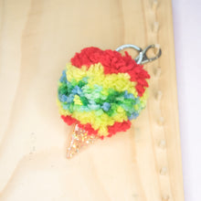 Load image into Gallery viewer, Christmas Pizza pomz bag charm
