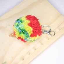 Load image into Gallery viewer, Christmas Pizza pomz bag charm