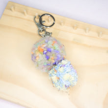 Load image into Gallery viewer, Double pomz bag charm
