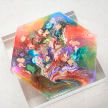 Load image into Gallery viewer, Hexagon 01 - Psychedelic Infinity Trinket Dish