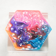 Load image into Gallery viewer, Hexagon 02 - Psychedelic Infinity Trinket Dish