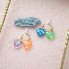 Load image into Gallery viewer, Face Pun(ch) Inverted U shape Hearty Dangle