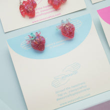 Load image into Gallery viewer, Strawberry stud