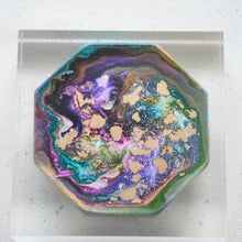 Load image into Gallery viewer, Octagon 01 (S) - Psychedelic Infinity Trinket Dish