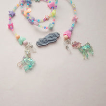 Load image into Gallery viewer, 4 in 1 Pastels Bambi Earrings Mask Chain