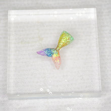 Load image into Gallery viewer, Pride Rainbow Mermaid Tail brooch