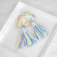 Load image into Gallery viewer, Pride Rainbow Cloud9 Tassels brooch