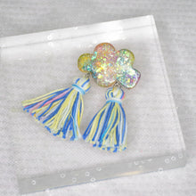 Load image into Gallery viewer, Pride Rainbow Cloud9 Tassels brooch