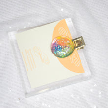 Load image into Gallery viewer, Pride rainbow Smiley Hair Pin