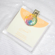 Load image into Gallery viewer, Pride rainbow Smiley Hair Pin