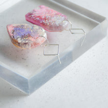 Load image into Gallery viewer, Asymmetrical Diamond Stud Shapey - Psychedelic Infinity Earrings
