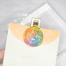 Load image into Gallery viewer, Pride rainbow Smiley Hair Pin