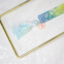 Load image into Gallery viewer, Pride Rainbow Big Cat with tassels Bookmark