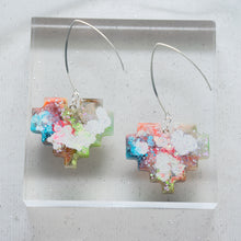 Load image into Gallery viewer, U Hook Hearty - Psychedelic Infinity Earrings