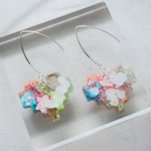Load image into Gallery viewer, U Hook Hearty - Psychedelic Infinity Earrings