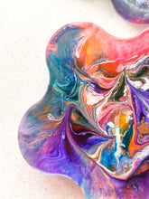 Load image into Gallery viewer, Floral Cosmic Dreams 3 Trinket Dish