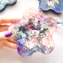 Load image into Gallery viewer, Floral Cosmic Dreams 3 Trinket Dish